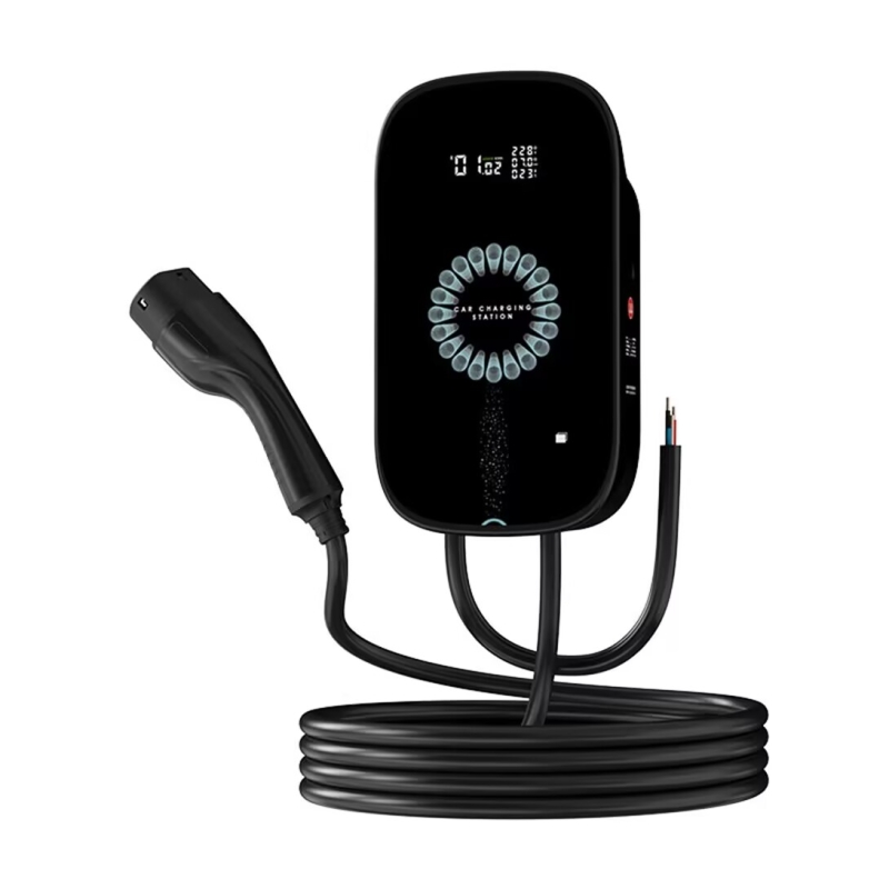 CE-certified EV charger, App control, Home charging 22kW/11kW/7kW, ​​32/16A, Wall-mounted charging station