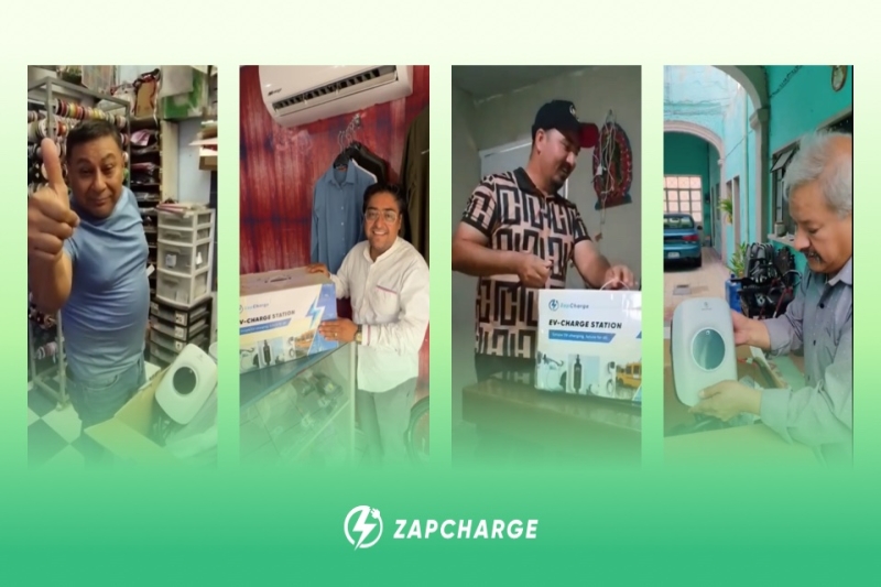 ZapCharge EV Chargers Delivered to Users, Receiving Widespread Positive Feedback